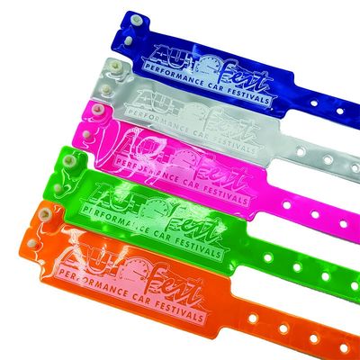 フェスティバル イエロー ヴィニール ブレスレット そしてID ブレスレット 2023年に一度使用