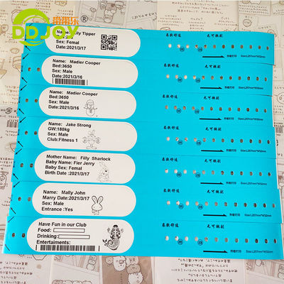 熱材料 宝石 主材料 OEM ODM 防水 成人の身分証明ブレスレット