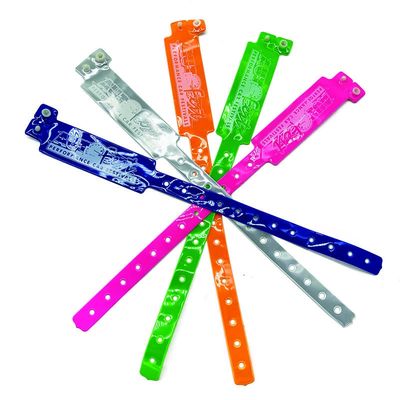 250*25mm PVC ブレスレット イベントやフェスティバルで簡単に識別するために