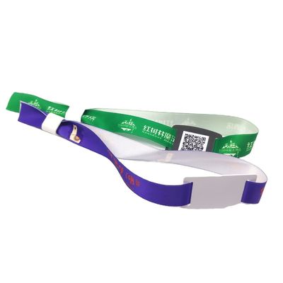 350*15mm プロのカスタムフェスティバルファブリック RFID ブレスレット