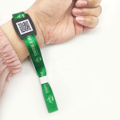 350*15mm プロのカスタムフェスティバルファブリック RFID ブレスレット