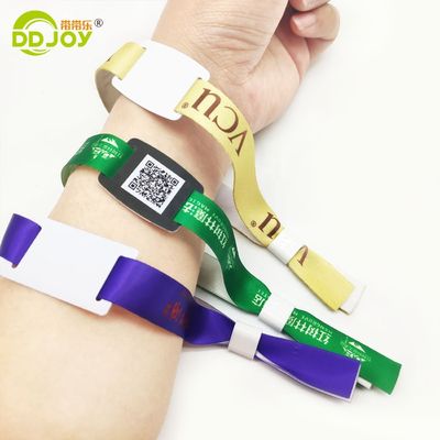 350*15mm プロのカスタムフェスティバルファブリック RFID ブレスレット