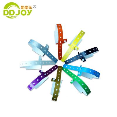 白色 カスタム CMYK ロゴ プールパーティやイベント用 防水複合紙腕帯