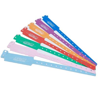 DDjoy フェスティバル イベント VIP 入場のためのカスタムビニールPVCプラスチックブレスレット印刷
