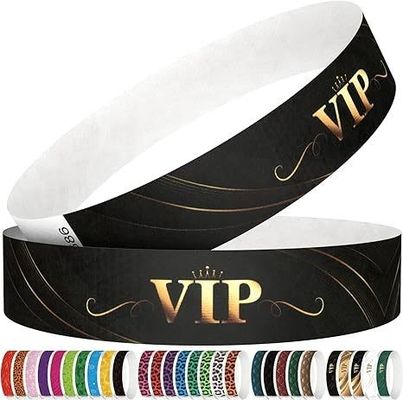 100pcs シンプル タイベック 腕帯 防水 涙 パーティ用品用