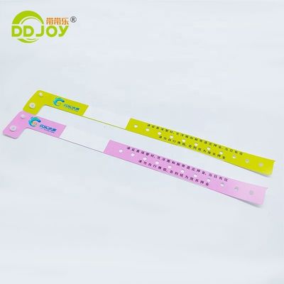 250*25mm/250*19mm パーク/イベント/フェスティバル用のカスタム 防水プラスチック腕帯