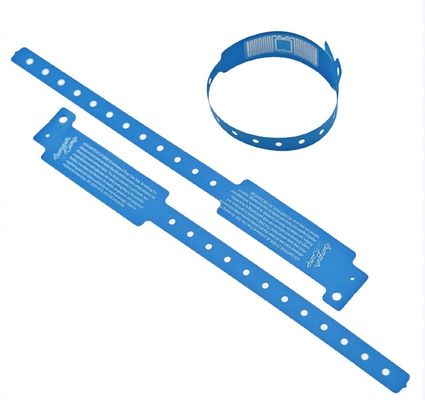 医療チップ認識用のカスタマイズされたサイズ RFID 熱印刷紙の腕帯