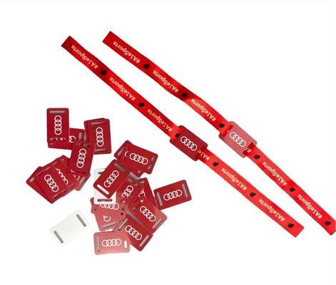 医療チップ認識用のカスタマイズされたサイズ RFID 熱印刷紙の腕帯