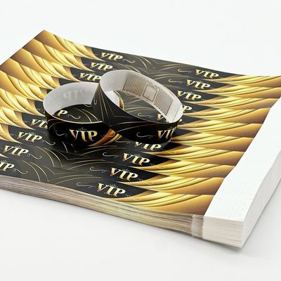 イベント パーティ用シナリオ カスタムロゴ プリントされたRFID腕帯 NFC機能