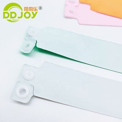 プラスティックロックインレイ技術 DDJOY イベント・フェスティバル用ブルーPVC ブレスレット/腕帯