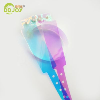 楽に識別できるようにピンク色で TPU グラディアント ブレスレット