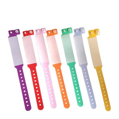 娯楽公園の子供のためのカラフルなPVCビニール腕帯 250*25mmと170*18mm