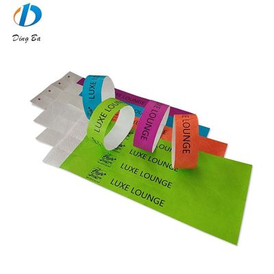 イベント チケット 紙 調整可能なクラブ オーダーメイド ロゴ プレート付き プラスチック 腕帯