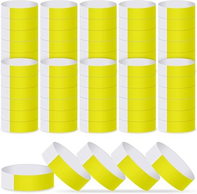 印刷されたRFIDステッカーラベルイベント用 Tyvek ブレスレット腕帯