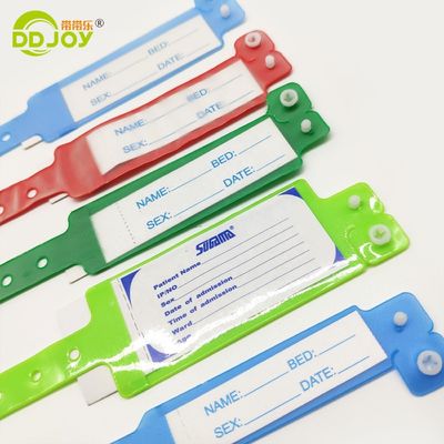 ファッションスタイルの病院識別帯 カスタムロゴと実用的なカードを挿入