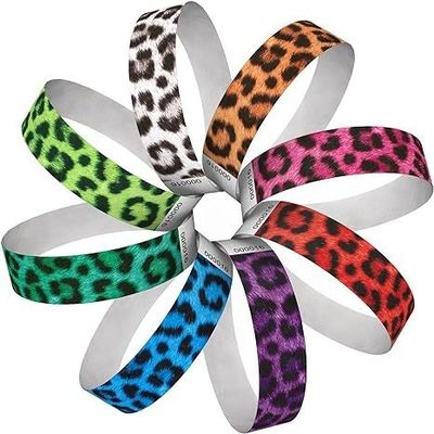 オーダーメイド ロゴ プリント ブレスレット 防水紙 イベントパーティ用品用 タイベック ブレスレット