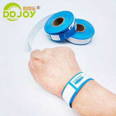 カスタム カラー 熱合成紙 腕帯 ID ブレスレット ロール イベント パーティー用品