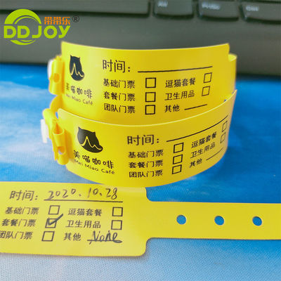 スタイリッシュなDDJOY 公園/遊び場 イベント 子供の身分証明用のPVC腕帯 ブレスレット