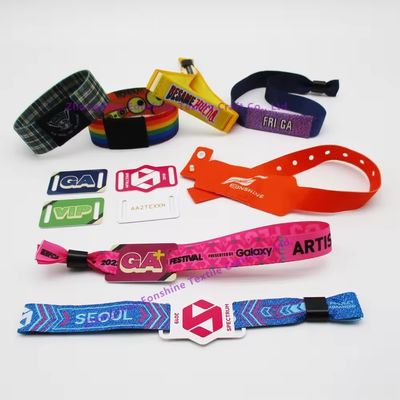 単面・双面印刷 RFID 腕帯 オーダーメイド イベントブランド
