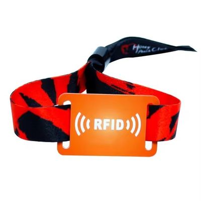 ファッション RFID CHIP オーダーメイド イベント パーティー リボン サイレント 布 ケース用 腕帯