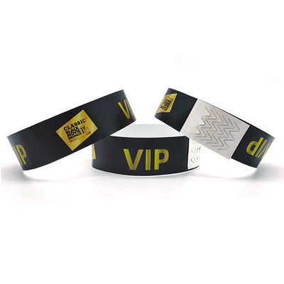 防水 カスタム タイベック 腕帯 準備済み 準備済み VIP フェスティバル すべてのターゲットエンドユーザー
