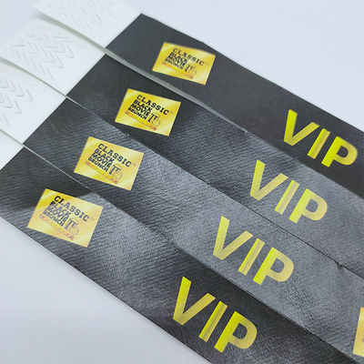 防水 カスタム タイベック 腕帯 準備済み 準備済み VIP フェスティバル すべてのターゲットエンドユーザー