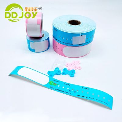 DDJOYの成人子供のための使い捨て用防水式 熱印刷紙腕帯