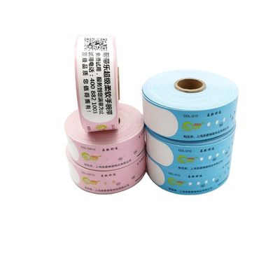 205*25mm 防水Qrコード カスタム印刷紙 イベント 熱帯手首