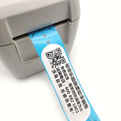 205*25mm 防水Qrコード カスタム印刷紙 イベント 熱帯手首