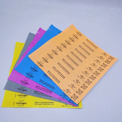 防水用紙 ブレスレット 250*25mm/250*19mm 耐久性 破裂耐性