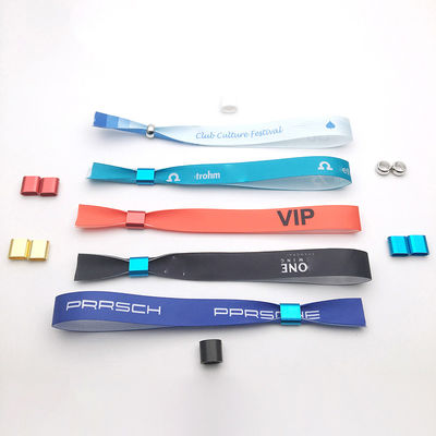 オーダーメイド ロゴ RFID 腕帯 イベント・フェスティバル ターゲット・エンドユーザー向け サテンファブリック