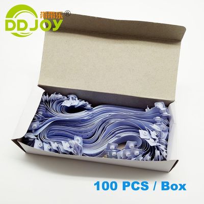 170*18mm 子供サイズ PVC ID ブレスレット カスタム 使い捨ての柔らかいプラスチック 病院の腕帯