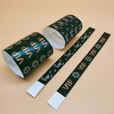 グリーン DDJOY ストックフェスティバル インターナショナル・シッピングのためのタイベック腕帯