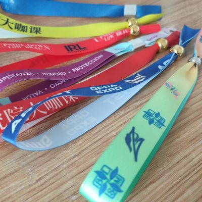 ID ブレスレット オーダーメイド エコフレンドリー 織物 布 ブレスレット イベントやパーティー