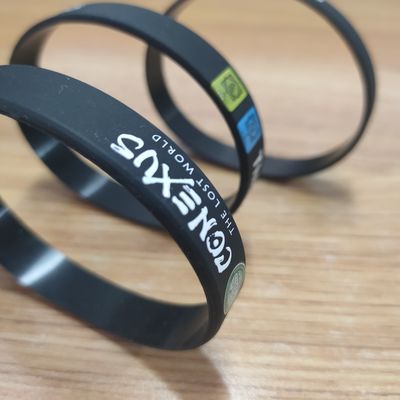オーダーメイド ブランド ロゴ シリコン 腕帯 オーダーメイド ゴム ブレスレット 祭り ギフト