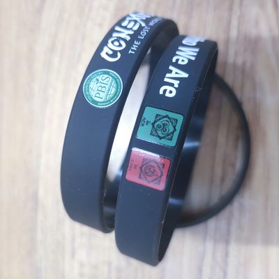 シリコン素材 カスタム ブレスレット イベント用 デボス 2024 アイテム 防水 シリコン