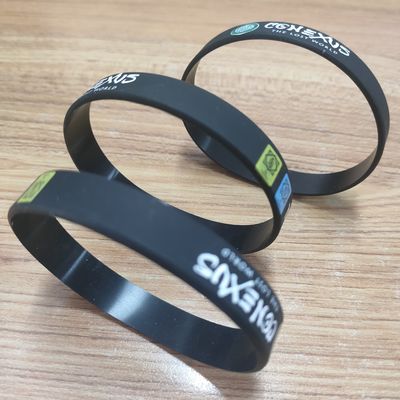 シリコン素材 カスタム ブレスレット イベント用 デボス 2024 アイテム 防水 シリコン