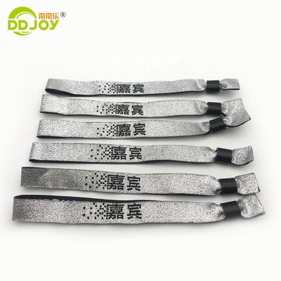 オーダーメイド ポリエステル フェスティバル 織物 腕帯 ブレスレット 布 布 腕帯 TNT 送料