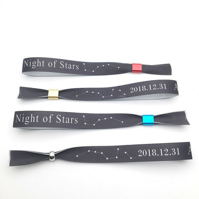 オーダーメイド イベント フェスティバル パーティー ポリエステル 織物 と ロゴ 印刷 の RFID 腕帯