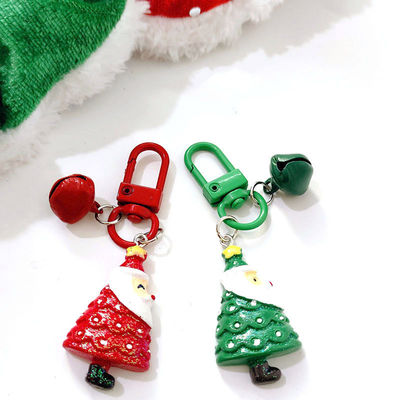 カートンサンタクロース クリスマスツリー ベルキーチェーン バックパック 携帯電話 ペンダント