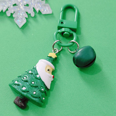 カートンサンタクロース クリスマスツリー ベルキーチェーン バックパック 携帯電話 ペンダント