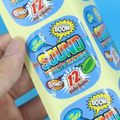 コスメティック・食品パッケージ用の自立の防水PVC/ビニールステッカーラベル