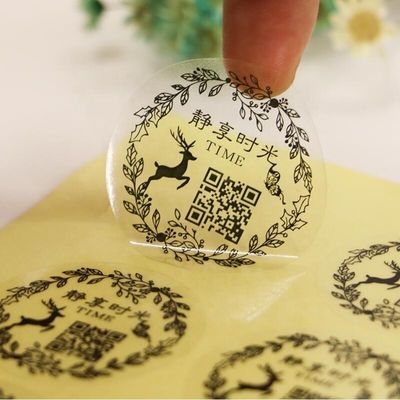 コスメティック・食品パッケージ用の自立の防水PVC/ビニールステッカーラベル