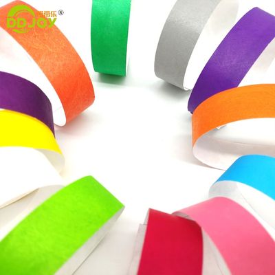 涙に耐えるTyvek紙の腕帯 結婚式祝い 250*25mmと 250*19mm