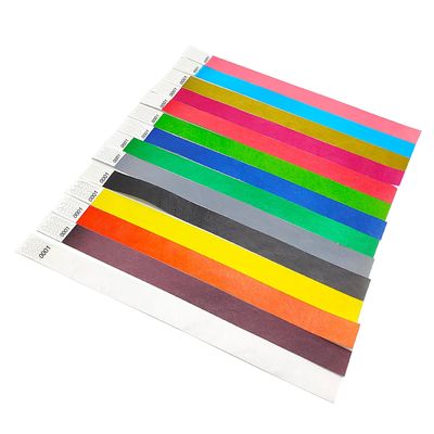ターゲットエンドユーザー 青色 販売者/入学 腕帯 3/4 インチ タイベック シリーズ番号