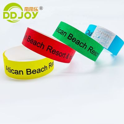 オーダーメイド ブームバンド ホリデーイベント 防水 使い捨て紙 タイベック 腕帯 DDJOY