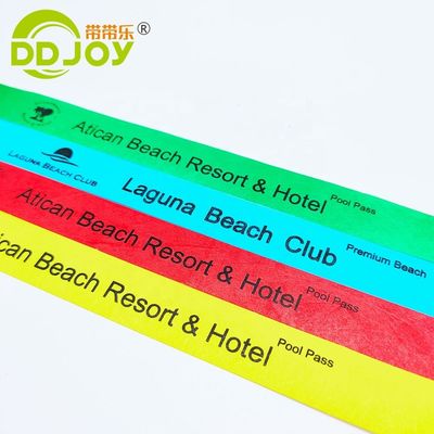 オーダーメイド ブームバンド ホリデーイベント 防水 使い捨て紙 タイベック 腕帯 DDJOY