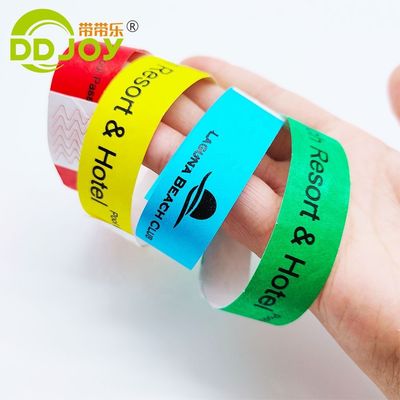 オーダーメイド ブームバンド ホリデーイベント 防水 使い捨て紙 タイベック 腕帯 DDJOY