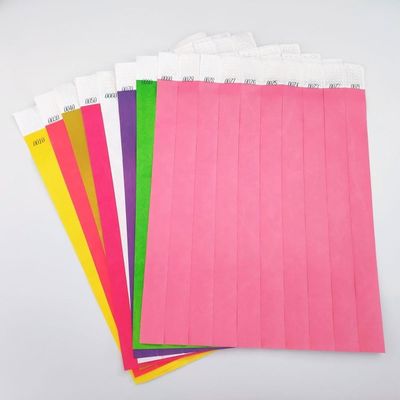 TYK1056D 中国年 OEM 印刷技術付きの Tyvek 紙のカスタマイズされた腕帯