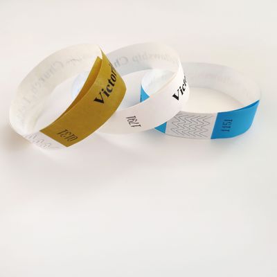 TYK1056D 中国年 OEM 印刷技術付きの Tyvek 紙のカスタマイズされた腕帯